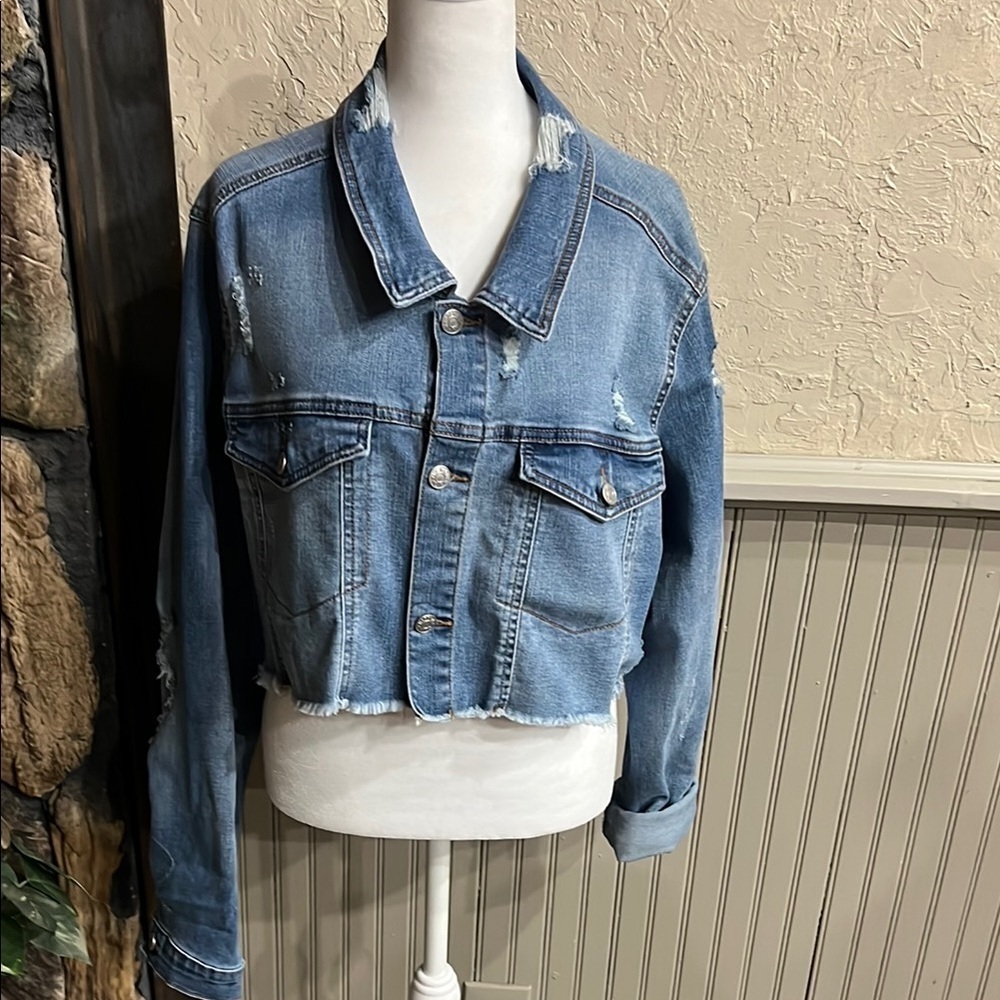 Madden NYC Blue Denim Jacket